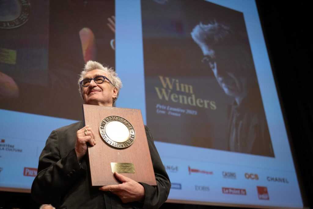 Wim Wenders prix lumière 2023